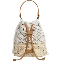 Pepe Jeans für Damen. PL031617 Tasche Ayla Sunrise gebrochenes Weiß (OSFA), Lässig, Baumwolle
