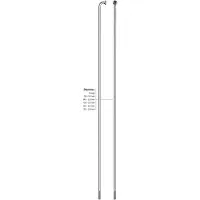Sapim Leader Inox J-bend Speichen 100 Einheiten