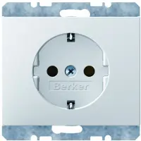 Hager 47357009, Typ F, Weiß, Kunststoff, Thermoplast, 250 V, 16 A, 50 - 60