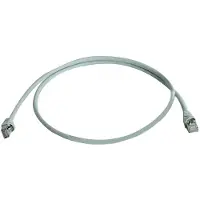Telegärtner Patchkabel S/FTP, Cat.6A, LSOH, grau, 5 m