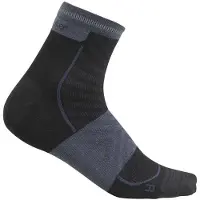 Icebreaker - Merino Run+ Ultralight Mini - Laufsocken Gr 44,5-46,5 schwarz