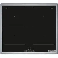 Bosch Serie 4 NVQ645CB6E, Schwarz, Integriert, 60 cm, Zonen-Induktionskochfeld, 4 Zone(n), 4 Zone(n)