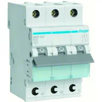 Hager MBS332 Leitungsschutzschalter 3 polig 6kA B-Charakteristik 32A QuickConnect 3 Module