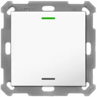 MDT technologies Taster Light 55 1-fach RGBW,rws/glä,neutral BE-TAL55T1.01