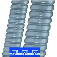 Flexa steinheimer SPR-PVC-AS Metall-Kabelschutzschlauch - 841355 [10 Meter]