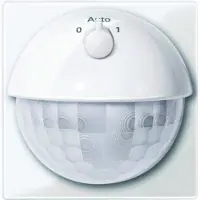 Merten MEG5711-0319 ARGUS 180 UP Sensor-Modul mit Schalter, polarweiß glänzend, System M MEG57110319