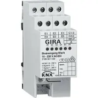 Gira Binäreing. 6f 10 - 230 V AC/DC KNX REG, 1 Stk.