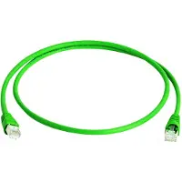 Telegärtner Patchkabel S/FTP, Cat.6A, LSOH, grün, 5 m