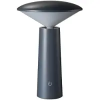 Pauleen LED-Akku-Tischlampe ADORABLE SPARK, grau, 21 cm IP44