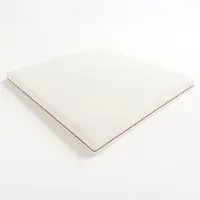 THE WHITE STONE Matratzentopper 140x200 aus Memory Schaum mit 9 Zonen | Höhe 5 cm