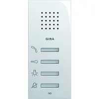 Gira Wohnungsstation AP System 55 Cremeweiß
