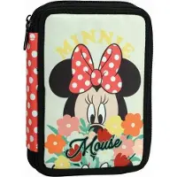 Disney Minnie Floral Federmäppchen 2-stöckig gefüllt Set