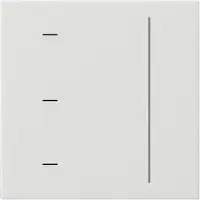 Gira 536527 S3000 Touchaufs. System 55 Reinweiß m