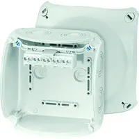 Hensel KF 0604 G, Polycarbonat (PC), Grau, IP66, IP67, IP69, 130 mm, 77 mm, 130 mm