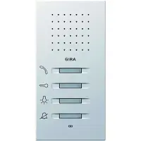 Gira Wohnungsstation 1250112 AP Fläche reinweiss (1250112)