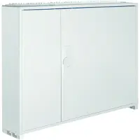 Hager FWB43S Feldvert. AP, univers, IP44, SKII, 144PLE, H:650x800xT:161mm, QuickConnect