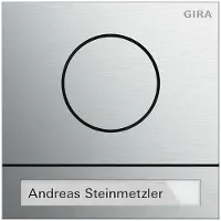 Gira Türstationsmod. System 106 Aluminium