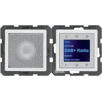 Berker Q.X RADIO DAB+ POLARWEIß SAMT (29806089 RADIO SET)