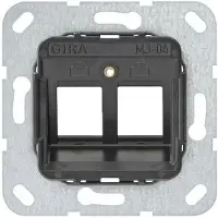 Gira Modular Jack 4 2fach Unterputz Tragring