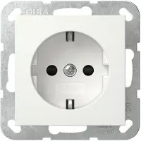 Gira SCHUKO-Steckdose SP SRK System 55 Reinweiß