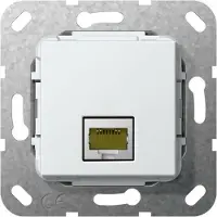 Gira 4847612, RJ-45, Weiß