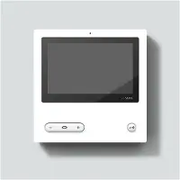 Siedle BVPC 850-0 W, 17,8 cm (7"), Tasten, Weiß, Berührung, Drinnen, 4 GB