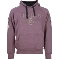 TOP GUN Kapuzensweatshirt "Kapuzenpullover Simulator TG20191025", Herren, Gr. 3XL, rot (bordeaux), Obermaterial: 50% Baumwolle CO. 50% Polyester COOLMAX PES(Coolmax)., Pullover Kapuzensweatshirt