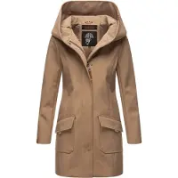 MARIKOO Damen Softshelljacke – Mayleen, wasserabweisend mit Kapuze