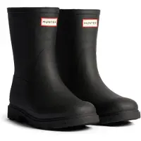 Hunter Gummistiefel Downpour Insulated Short Wellington Unisex Black-Schuhgröße 46