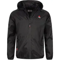 Arctic Seven Herren Regenjacke – Schwarz