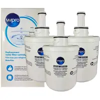 Whirlpool WPRO Wasserfilter APP100 3er Pack gegen Bakterien, Schwebeteilchen & Chemikalien Ersatz für Samsung DA29-00003G