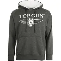 TOP GUN Hoodie TG20201043 in anthracite | Gr.: 3XL