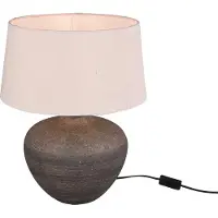 TRIO Ländliche Tischlampe Lou