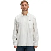 Dc-shoes Langarmhemd "Long Lines", Herren, Gr. M, weiß, Obermaterial: 100% Baumwolle., Hemden Langarmhemd