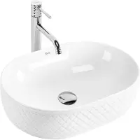 REA Aufsatzwaschbecken OKTAWIA White