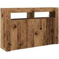 vidaXL Sideboard Altholz 116 x 30 x 75 cm Holzwerkstoff