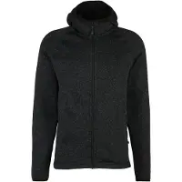 Heber Peak - CrownHe. II Knit Zip Hoody - Fleecejacke Gr 3XL schwarz