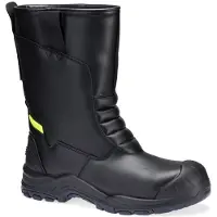Portwest Composite Leder Winter Rigger Stiefel S3s Sc Hro Ci - Größe 43 - Schwarz -
