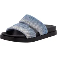 Rieker fsk damen sandalen Pantolette blau in Gr. 36
