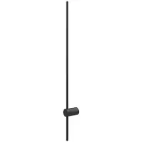 Milagro Minimalistische Wandleuchte, länglicher schwarzer Stab, 90 cm, für Wohnzimmer, Schlafzimmer, variable Farbe, LED 12W SWING