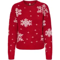 ONLY Pullover XMAS ROLFA Strickpullover R-Neck