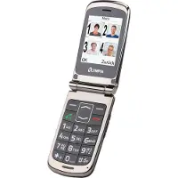 Olympia Grosstastenhandy View 6,1cm (2,4 Zoll), Hörgerätekompatibel, Farbe: Schwarz