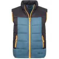 TROLLKIDS - Kid's Hardanger Vest - Kunstfaserweste Gr 140 blau
