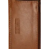 Leonhard heyden Leder Geldbörse Cambridge Bilfold Card Case Cognac braun