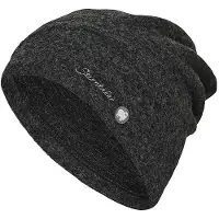 Sterntaler Beanie "Beanie", Mädchen, Gr. 49, grau (anthrazit meliert), Obermaterial: 100% Wolle WO., Mützen Beanie