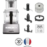 Magimix CS 4200 XL, 3 l, Chrom, Tasten, Edelstahl, 950 W, 210 mm
