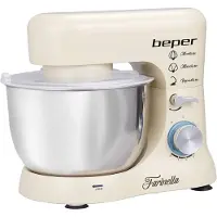 Beper BP.200 KÃ1/4chenmaschine, Kunststoffgehäuse, 1000 Watt, 4,5 l Behälter, 9 Geschwindigkeiten