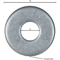 SCHMIDT'S Onlineshop DIN 9021 A / ISO 7093 Scheibe Niro A2 - 24 / 8,4 / M 8