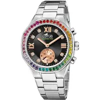 Lotus Armbanduhr Connected Rainbow - Black