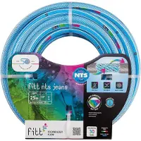 Fitt Gartenschlauch Blau JEANS NTS 1/2" 50M
